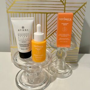 Totemica Antioxidant Serum and Avant Hyaluronic Moisturizer Set